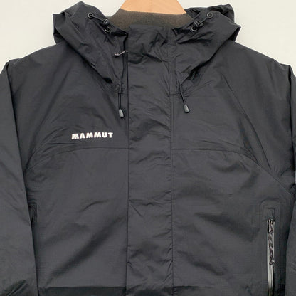 【中古品】【メンズ】 Mammut マムート 1010-28652 MICROLAYER 3.0 HS HOODED JACKET AF ナイロンジャケット アウター ブランド 古着 144-260412-gm-13-fuz サイズ：M カラー：ブラック 万代Net店