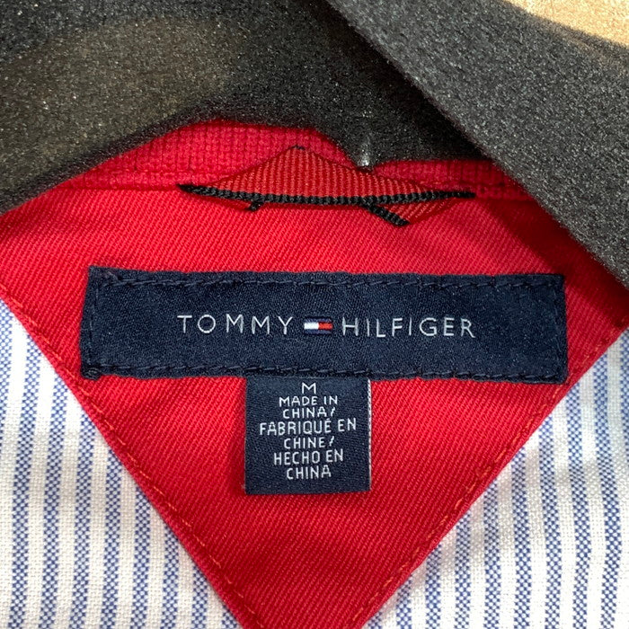 【中古品】【メンズ】 TOMMY HILFIGER トミーヒルフィガー ブルゾンジャケット アウター ブランド 古着 147-260328-gm-16-fuz サイズ：M カラー：レッド 万代Net店