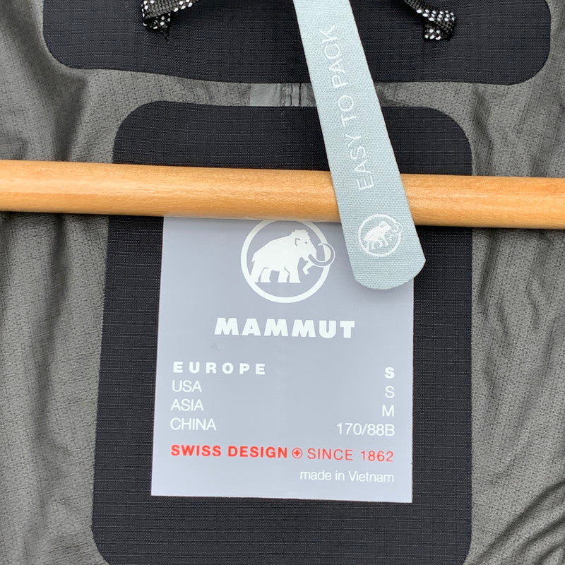 【中古品】【メンズ】 Mammut マムート 1010-28652 MICROLAYER 3.0 HS HOODED JACKET AF ナイロンジャケット アウター ブランド 古着 144-260412-gm-13-fuz サイズ：M カラー：ブラック 万代Net店