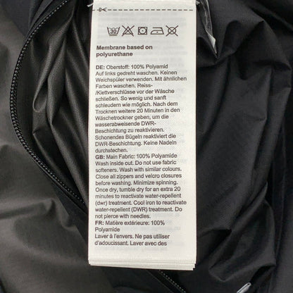 【中古品】【メンズ】 Mammut マムート 1010-28652 MICROLAYER 3.0 HS HOODED JACKET AF ナイロンジャケット アウター ブランド 古着 144-260412-gm-13-fuz サイズ：M カラー：ブラック 万代Net店