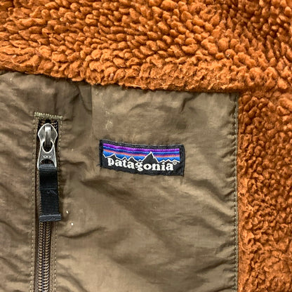 【現状渡し品】【メンズ】 patagonia パタゴニア 08AW 23055F8 CLASSIC RETRO-X JACKET クラシックレトロXジャケット フリース アウター ブランド 古着 144-251019-gm-19-fuz サイズ：XS カラー：ブラウン 万代Net店