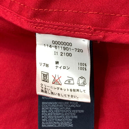 【中古品】【メンズ】 TOMMY HILFIGER トミーヒルフィガー ブルゾンジャケット アウター ブランド 古着 147-260328-gm-16-fuz サイズ：M カラー：レッド 万代Net店
