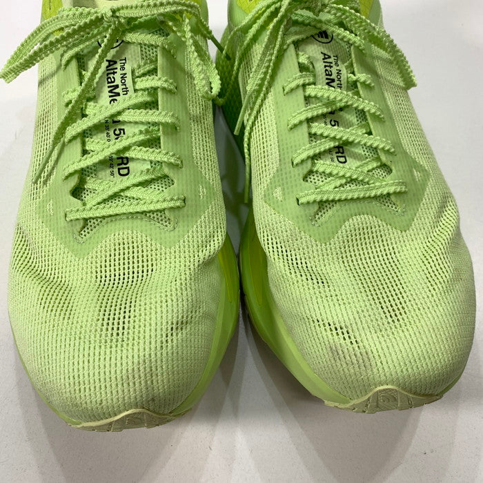 【中古品】【メンズ】 THE NORTH FACE ザ・ノースフェイス NF02504 ALTAMESA 500 RD スニーカー 162-260315-gm-29-fuz サイズ：28cm カラー：イエロー グリーン 万代Net店