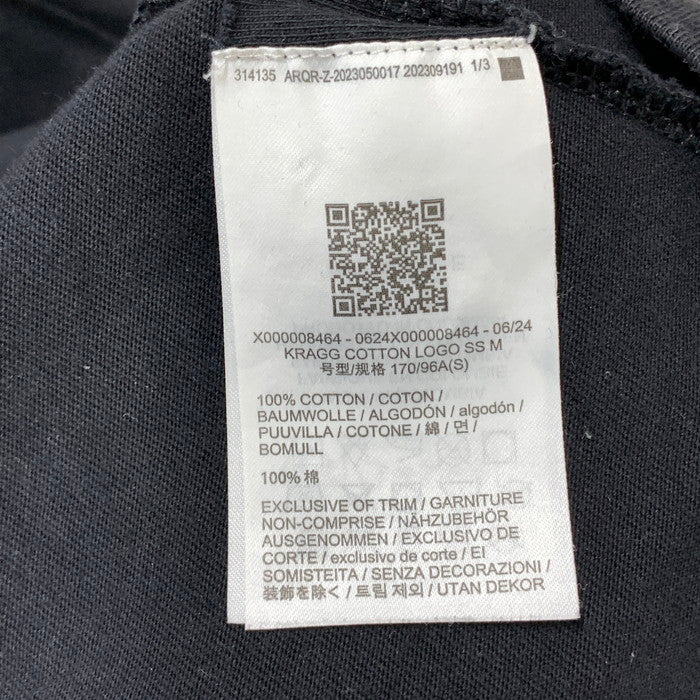 【中古品】【メンズ】 ARC'TERYX アークテリクス KRAGG COTTON LOGO SS TEE 半袖Tシャツ カットソー ブランド 古着 144-251101-gm-15-fuz サイズ：S カラー：ブラック 万代Net店