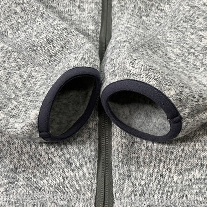 【中古品】【メンズ】 NANGA NW2241-1D509 POLARTEC FLEECE ZIP BLOUSON フリースジャケット アウター ブランド 古着 144-260328-gm-17-fuz サイズ：M カラー：グレー 万代Net店