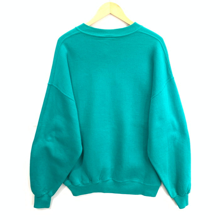 【中古品】【メンズ】 JERZEES 80s~90s SUPER SWEAT オーバーサイズスウェット ブランド 古着 145-260404-gm-28-fuz サイズ：XL カラー：グリーン 万代Net店