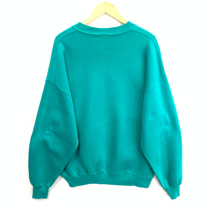 【中古品】【メンズ】 JERZEES 80s~90s SUPER SWEAT オーバーサイズスウェット ブランド 古着 145-260404-gm-28-fuz サイズ：XL カラー：グリーン 万代Net店