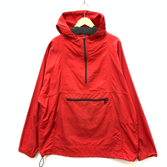 【中古品】【メンズ】 L.L.Bean エルエルビーン アノラックパーカー ナイロンジャケット アウター ブランド 古着 144-251101-gm-18-fuz サイズ：XXL カラー：レッド 万代Net店