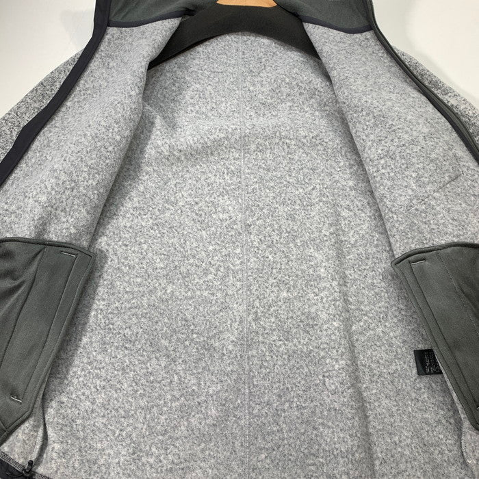 【中古品】【メンズ】 NANGA NW2241-1D509 POLARTEC FLEECE ZIP BLOUSON フリースジャケット アウター ブランド 古着 144-260328-gm-17-fuz サイズ：M カラー：グレー 万代Net店