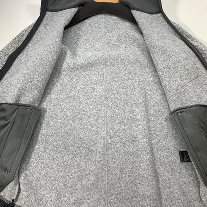 【中古品】【メンズ】 NANGA NW2241-1D509 POLARTEC FLEECE ZIP BLOUSON フリースジャケット アウター ブランド 古着 144-260328-gm-17-fuz サイズ：M カラー：グレー 万代Net店