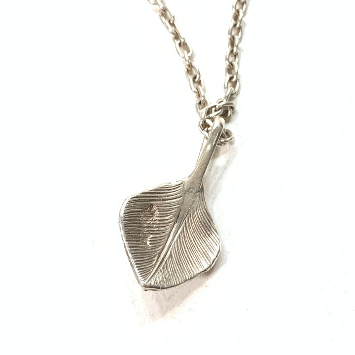 【中古品】【メンズ】 WILD WOOD HEART FEATHER "TURQUOISE" Silver925 ネックレス ブランド アクセサリー 191-251116-gm-38-fuz カラー：シルバー 万代Net店