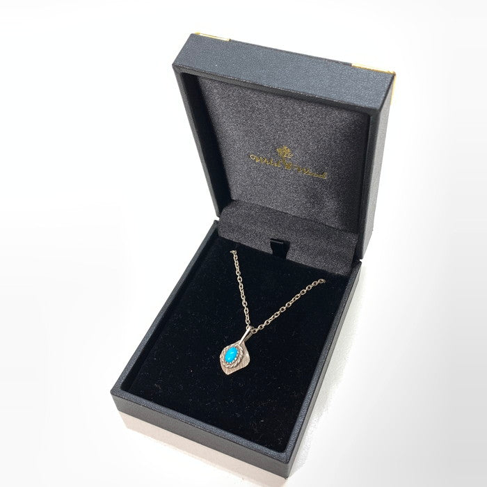【中古品】【メンズ】 WILD WOOD HEART FEATHER "TURQUOISE" Silver925 ネックレス ブランド アクセサリー 191-251116-gm-38-fuz カラー：シルバー 万代Net店