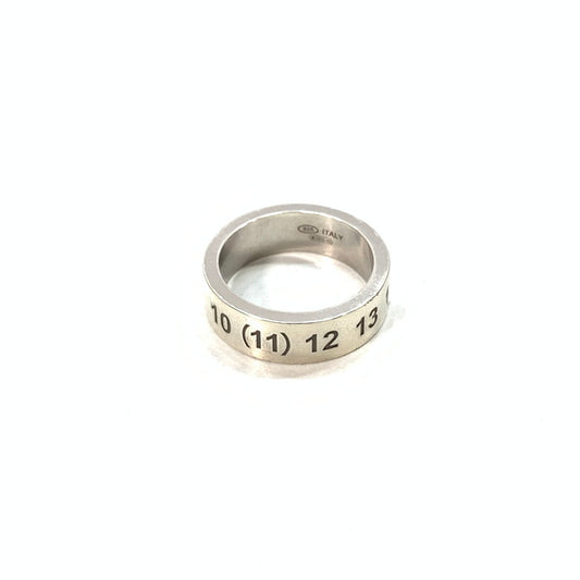 【中古品】【メンズ】 MAISON MARGIELA メゾンマルジェラ ナンバリング リング 指輪 ブランド アクセサリー 192-251116-gm-39-fuz カラー：シルバー 号数 万代Net店