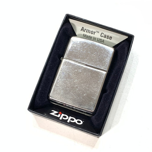 【中古品】【メンズ】 ZIPPO ジッポ ARMOR オイルライター 22年製 中身違い 206-251213-gm-11-fuz カラー：シルバー 万代Net店