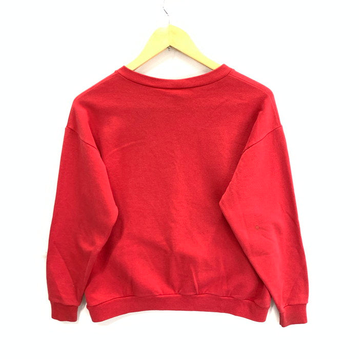 【中古品】【メンズ】 MICKEY&CO. 90s ミッキー スウェット ブランド 古着 145-260404-gm-26-fuz サイズ：L カラー：レッド 万代Net店