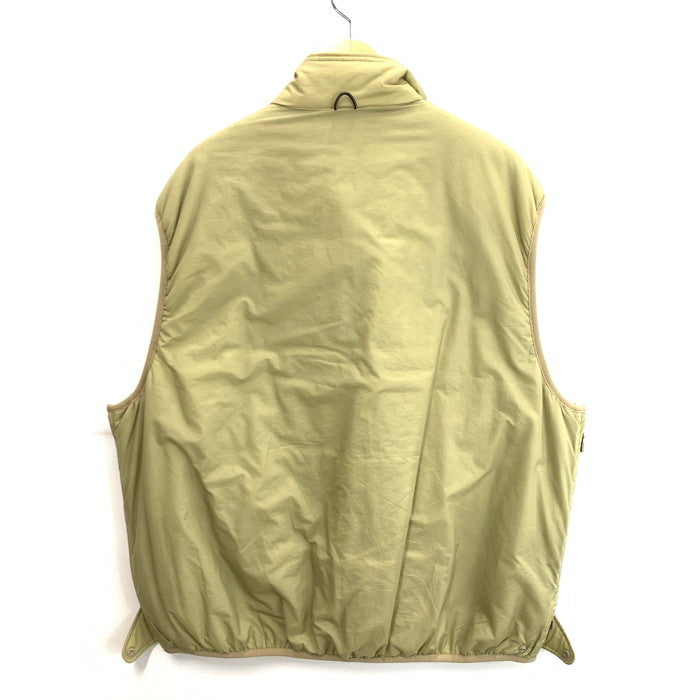 【現状渡し品】【メンズ】 Daiwa ダイワ BJ21022W TECH REVERSIBLE PULLOVER PUFF VEST リバーシブルプルオーバーパフベスト アウター ブランド 古着 144-260328-gm-18-fuz サイズ：L カラー：カーキ 万代Net店