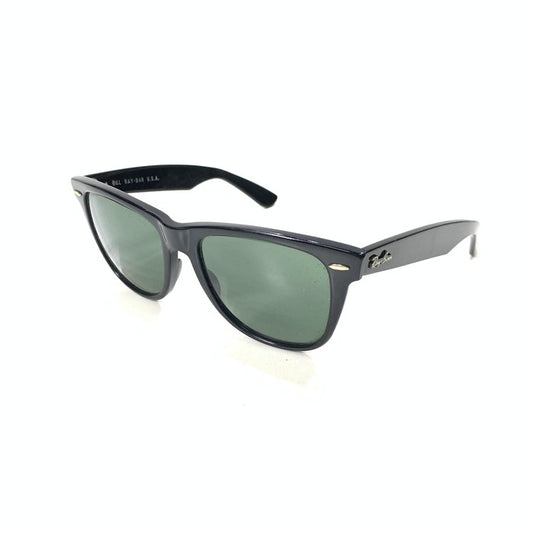 【中古品】【メンズ】 Ray-Ban レイバン B＆L期 ～90年代 USA製 WAYFARER ウェイファーラー 大レンズ サングラス アイウェア 203-260321-gm-20-fuz カラー：ブラック 万代Net店