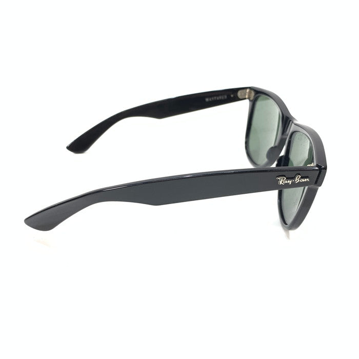 【中古品】【メンズ】 Ray-Ban レイバン B＆L期 ～90年代 USA製 WAYFARER ウェイファーラー 大レンズ サングラス アイウェア 203-260321-gm-20-fuz カラー：ブラック 万代Net店