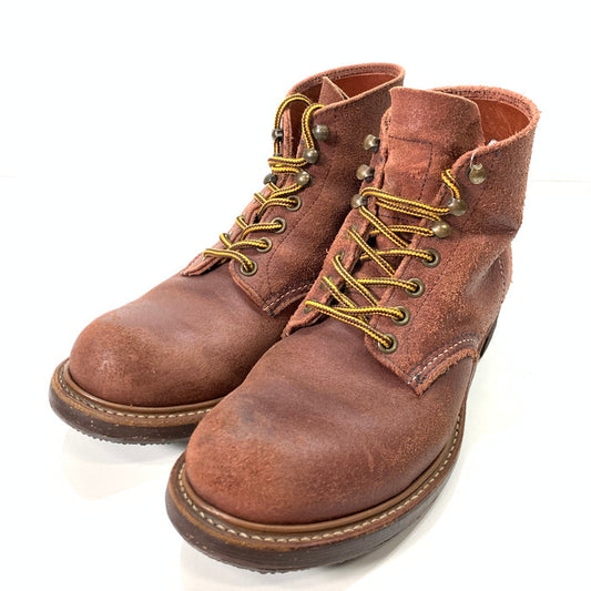 【中古品】【メンズ】 RED WING レッドウィング USA製 8016 ブラックスミス レザーブーツ シューズ 靴 164-260328-gm-01-fuz サイズ：25.5cm カラー：ブラウン 万代Net店