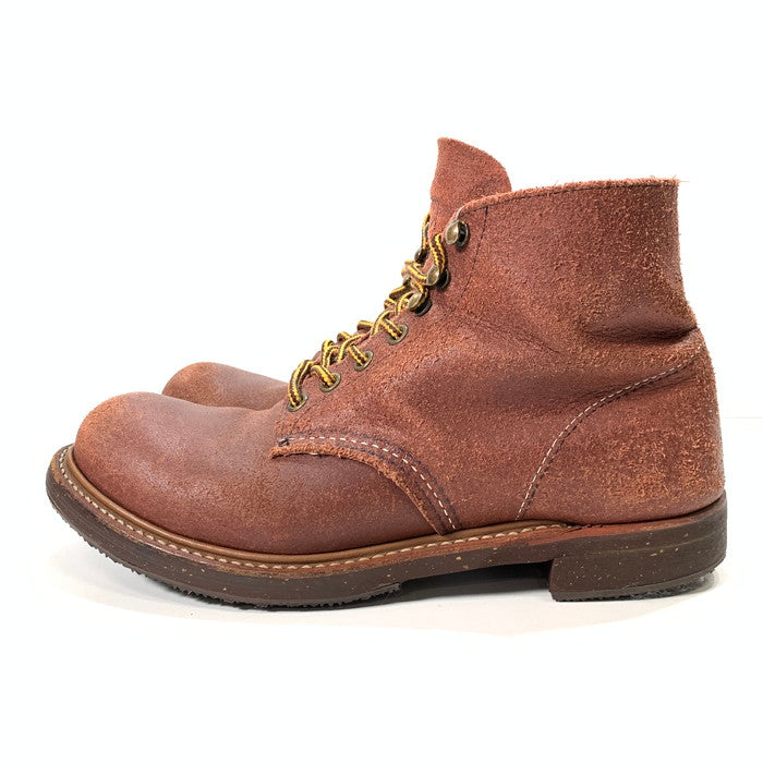 【中古品】【メンズ】 RED WING レッドウィング USA製 8016 ブラックスミス レザーブーツ シューズ 靴 164-260328-gm-01-fuz サイズ：25.5cm カラー：ブラウン 万代Net店