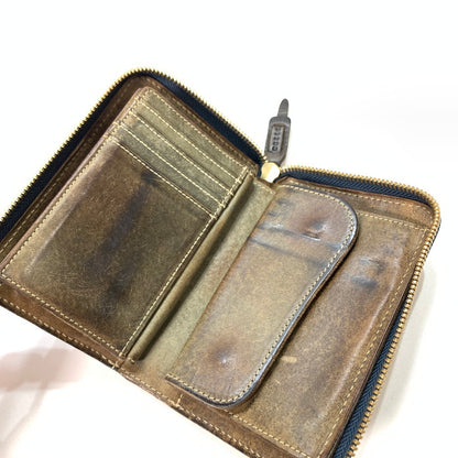 【中古品】【メンズ】 CORBO コルボ 二つ折り財布 ブランド ウォレット 200-251018-gm-32-fuz カラー：ブラック 万代Net店