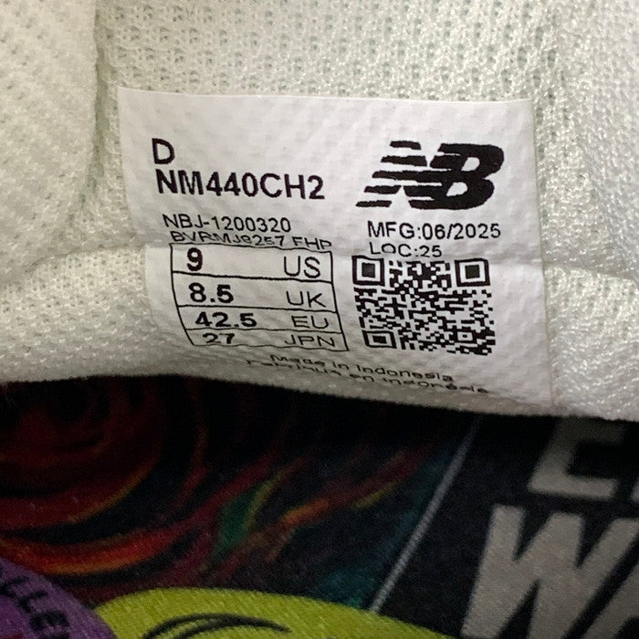 【中古品】【メンズ】 NEW BALANCE ニューバランス CHALLENGER チャレンジャー NM440CH2 スニーカー シューズ 靴 162-260328-gm-02-fuz サイズ：27cm カラー：ホワイト 万代Net店