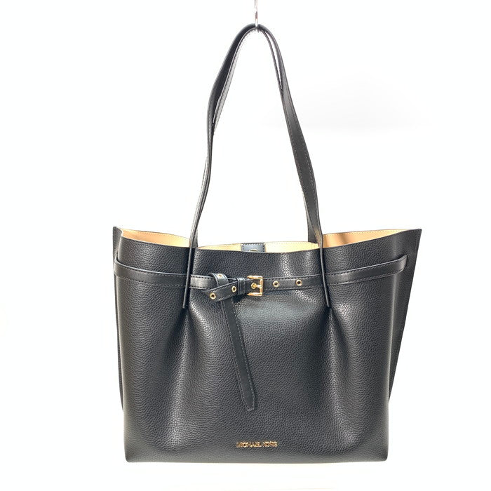【中古品】【レディース】 Michael Kors マイケルコース EMILIA LG EW TOTEBAG トートバッグ ブランド カバン 180-251018-gm-33-fuz カラー：ブラック 万代Net店