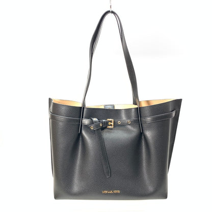 【中古品】【レディース】 Michael Kors マイケルコース EMILIA LG EW TOTEBAG トートバッグ ブランド カバン 180-251018-gm-33-fuz カラー：ブラック 万代Net店