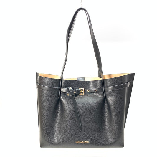【中古品】【レディース】 Michael Kors マイケルコース EMILIA LG EW TOTEBAG トートバッグ ブランド カバン 180-251018-gm-33-fuz カラー：ブラック 万代Net店