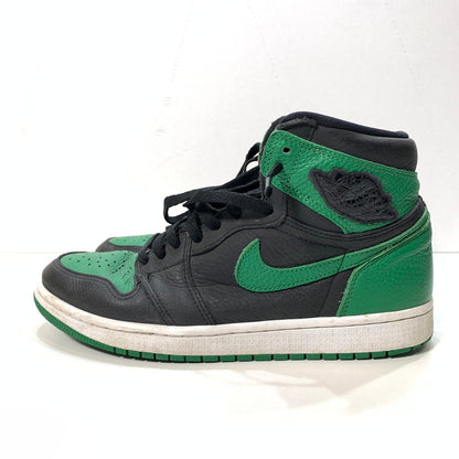 【中古品】【メンズ】 NIKE ナイキ 555088-030 AIR JORDAN 1 RETRO HIGH OG "BLACK/PINE GREEN" (2020) エアジョーダン 1 ハイ スニーカー シューズ 靴 160-251012-xz-12-fuz サイズ：27cm カラー：グリーン 万代Net店