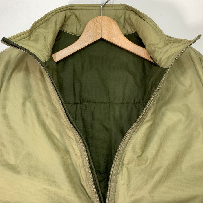 【現状渡し品】【メンズ】 Daiwa ダイワ BJ21022W TECH REVERSIBLE PULLOVER PUFF VEST リバーシブルプルオーバーパフベスト アウター ブランド 古着 144-260328-gm-18-fuz サイズ：L カラー：カーキ 万代Net店