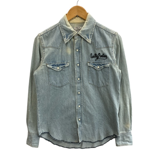 【中古品】【メンズ】 WACKO MARIA ワコマリア 加工ウエスタンシャツ 長袖シャツ ブランド 古着 140-251220-gm-13-fuz サイズ：S カラー：インディゴ 万代Net店