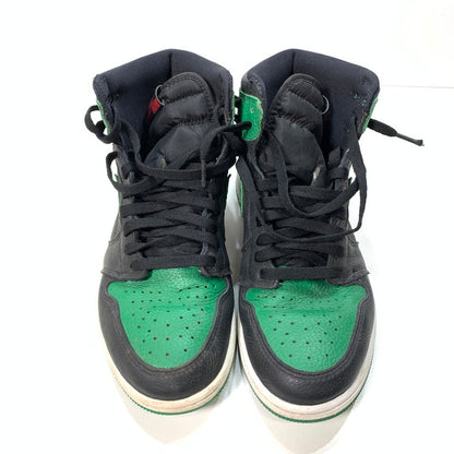 【中古品】【メンズ】 NIKE ナイキ 555088-030 AIR JORDAN 1 RETRO HIGH OG "BLACK/PINE GREEN" (2020) エアジョーダン 1 ハイ スニーカー シューズ 靴 160-251012-xz-12-fuz サイズ：27cm カラー：グリーン 万代Net店