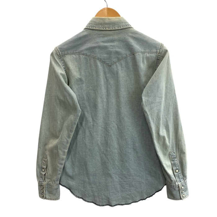 【中古品】【メンズ】 WACKO MARIA ワコマリア 加工ウエスタンシャツ 長袖シャツ ブランド 古着 140-251220-gm-13-fuz サイズ：S カラー：インディゴ 万代Net店
