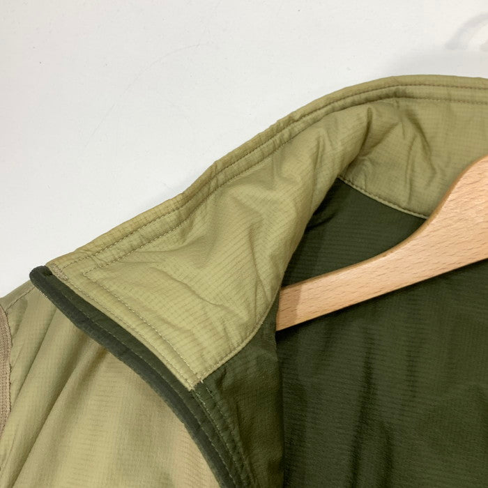 【現状渡し品】【メンズ】 Daiwa ダイワ BJ21022W TECH REVERSIBLE PULLOVER PUFF VEST リバーシブルプルオーバーパフベスト アウター ブランド 古着 144-260328-gm-18-fuz サイズ：L カラー：カーキ 万代Net店