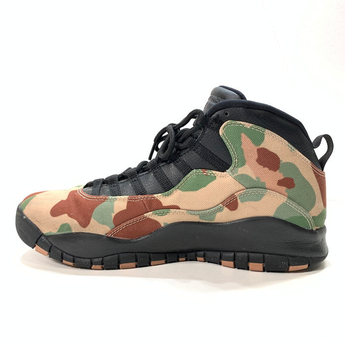 【中古品】【メンズ】 NIKE ナイキ 310805-200 AIR JORDAN 10 RETRO "DUCK CAMO" エアジョーダン 10 スニーカー 160-251122-gm-20-fuz サイズ：28.5cm カラー：カモフラ 万代Net店