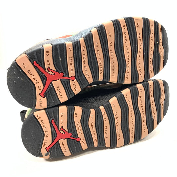 【中古品】【メンズ】 NIKE ナイキ 310805-200 AIR JORDAN 10 RETRO "DUCK CAMO" エアジョーダン 10 スニーカー 160-251122-gm-20-fuz サイズ：28.5cm カラー：カモフラ 万代Net店