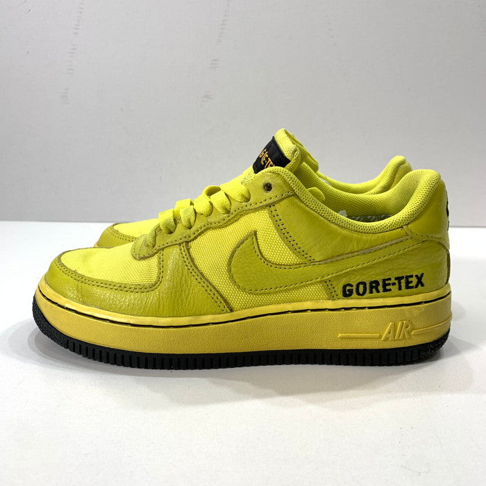 【中古品】【レディース】 NIKE ナイキ CK2630-701 AIR FORCE 1 LOW GORE‐TEX ″DYNAMIC YELLOW″ エアフォース 1 ロー ゴアテックス スニーカー 166-260328-gm-06-fuz サイズ：23cm カラー：イエロー 万代Net店