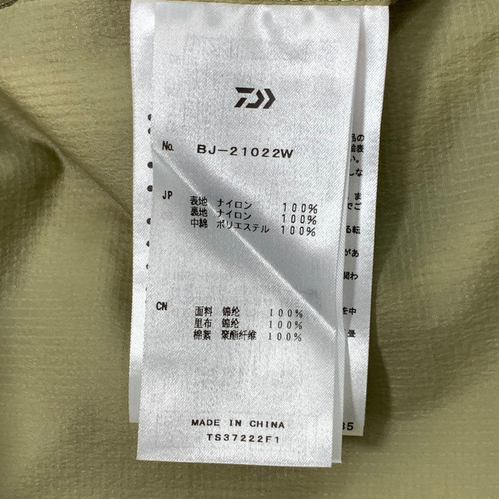 【現状渡し品】【メンズ】 Daiwa ダイワ BJ21022W TECH REVERSIBLE PULLOVER PUFF VEST リバーシブルプルオーバーパフベスト アウター ブランド 古着 144-260328-gm-18-fuz サイズ：L カラー：カーキ 万代Net店