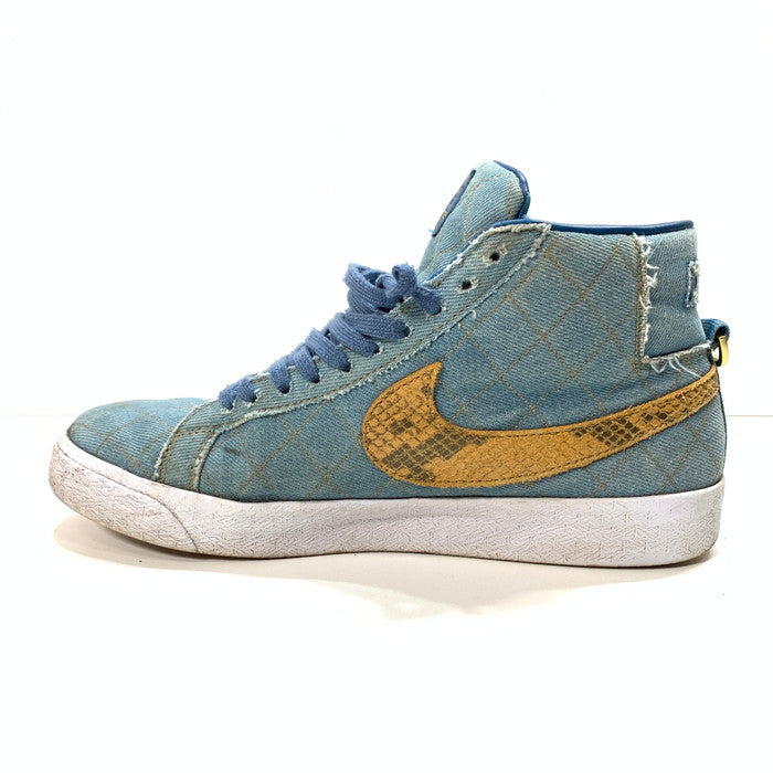 【中古品】【メンズ】 NIKE SB ナイキエスビー DX8421-400 BLAZER MID "DENIM" ブレーザー ミッド スニーカー 160-251122-gm-21-fuz サイズ：27cm カラー：ブルー 万代Net店