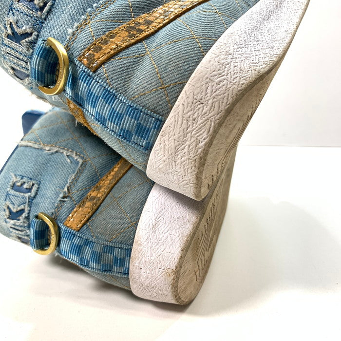 【中古品】【メンズ】 NIKE SB ナイキエスビー DX8421-400 BLAZER MID "DENIM" ブレーザー ミッド スニーカー 160-251122-gm-21-fuz サイズ：27cm カラー：ブルー 万代Net店