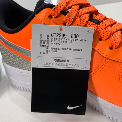 【中古美品】【メンズ】 NIKE ナイキ CT2299 800 AIR FORCE 1 LOW 3M ORANGE エアフォース 1 ロー スニーカー 160-260321-gm-09-fuz サイズ：27.5cm カラー：オレンジ 万代Net店