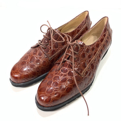 【中古品】【レディース】 Salvatore Ferragamo サルヴァトーレフェラガモ パンプス シューズ 靴 183-260328-gm-08-fuz サイズ：6H カラー：ブラウン 万代Net店