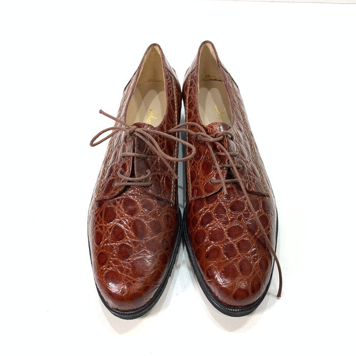 【中古品】【レディース】 Salvatore Ferragamo サルヴァトーレフェラガモ パンプス シューズ 靴 183-260328-gm-08-fuz サイズ：6H カラー：ブラウン 万代Net店