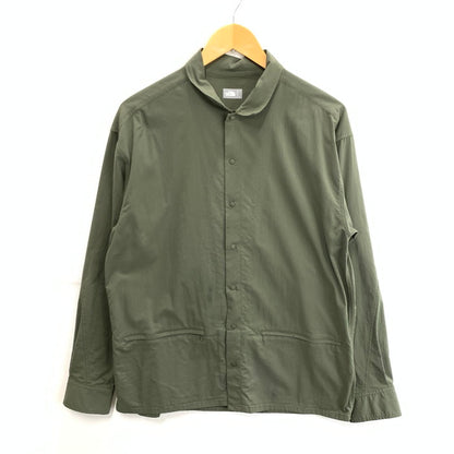 【中古品】【メンズ】 THE NORTH FACE ザ・ノースフェイス NR11862 UTILITY SHIRT COAT 長袖シャツ ブランド 古着 144-260328-gm-19-fuz サイズ：L カラー：カーキ 万代Net店