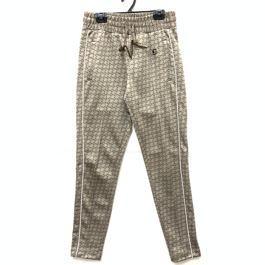 【中古品】【レディース】 DOUBLE STANDARD CLOTHING ダブルスタンダードクロージング トラックパンツ ボトムス ブランド 古着 171-251019-gm-05-fuz サイズ：36 カラー：ベージュ 総柄 万代Net店