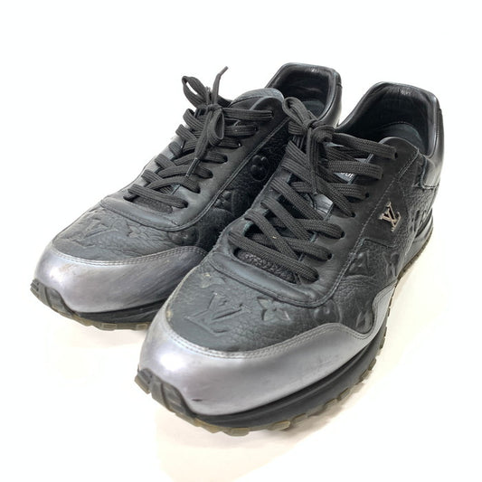 【中古品】【メンズ】 LOUIS VUITTON ルイ・ヴィトン 1A8V59 ランアウェイ ラインスニーカー 靴 シューズ 179-260405-gm-10-fuz サイズ：9H(28cm) カラー：ブラック 万代Net店