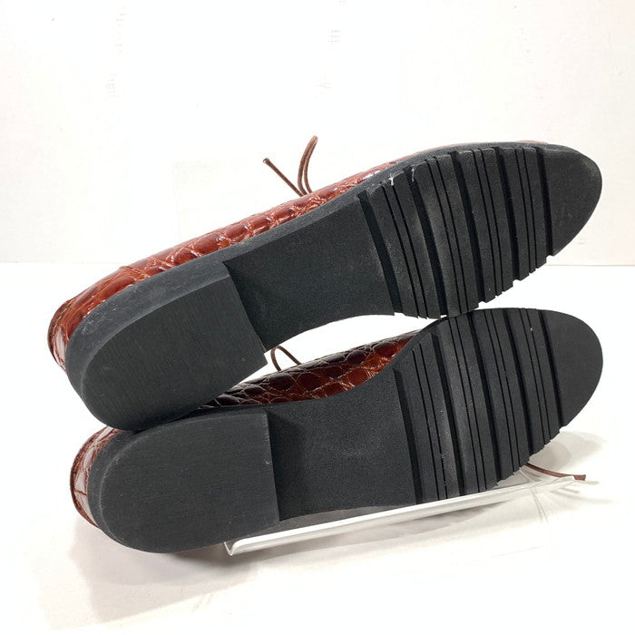 【中古品】【レディース】 Salvatore Ferragamo サルヴァトーレフェラガモ パンプス シューズ 靴 183-260328-gm-08-fuz サイズ：6H カラー：ブラウン 万代Net店
