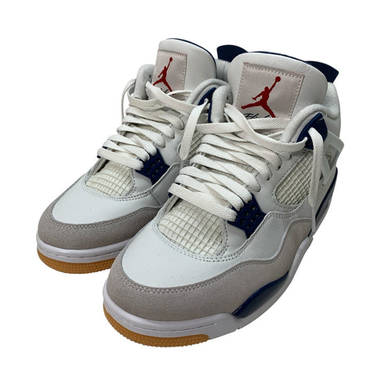 【中古品】【メンズ】 NIKE SB ナイキエスビー DR5415-100 AIR JORDAN 4 RETRO SP "SUMMIT WHITE/NAVY" エアジョーダン 4 サミットホワイト スニーカー 160-251012-gm-23-fuz サイズ：26.5cm カラー：ホワイト ブルー 万代Net店