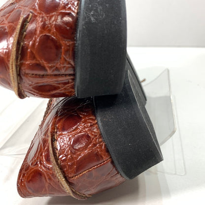 【中古品】【レディース】 Salvatore Ferragamo サルヴァトーレフェラガモ パンプス シューズ 靴 183-260328-gm-08-fuz サイズ：6H カラー：ブラウン 万代Net店